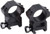 TRADITIONS RINGS TACTICAL 1" 4 SCREW HIGH MATTE BLACK