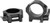 WARNE RINGS MAXIMA HORIZONTAL QUICK DETACH 34MM LOW MATTE!!