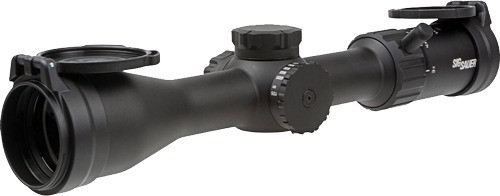 SIG SCOPE WHISKEY4 3-12X44 30MM SF SFP HELLFIRE QUADPLEX*