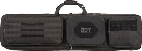 BULLDOG 48" DOUBLE SUPPRESSOR TACTICAL RIFLE CASE BLACK