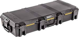 PELICAN VAULT DOUBLE RIFLE CASE W/ WHEELS/FOAM 53" BLACK