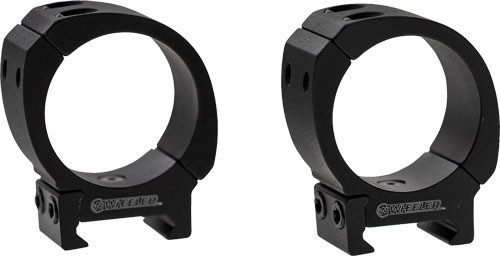 WHEELER SPORTER WEAVER/PIC SCOPE RINGS 1" MED MT BLACK