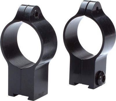TALLEY RINGS LOW 1" CZ 452455 512513 11MM DOVETAIL BLACK
