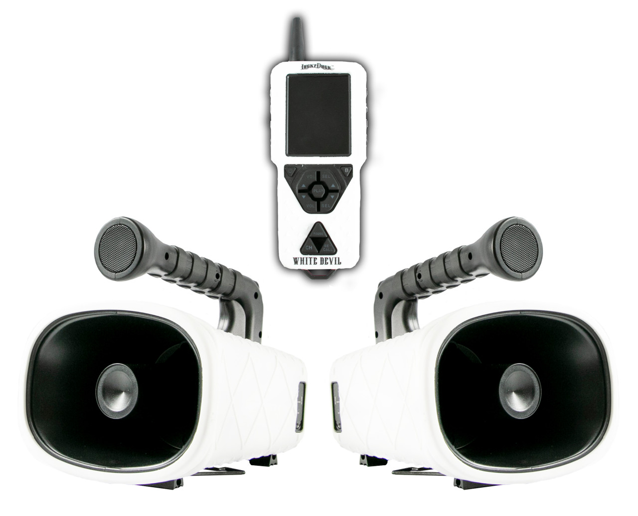 Lucky Duck® White Devil E-Caller – Wireless Snow Goose Call with