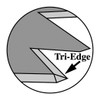Tri-Edge Teeth