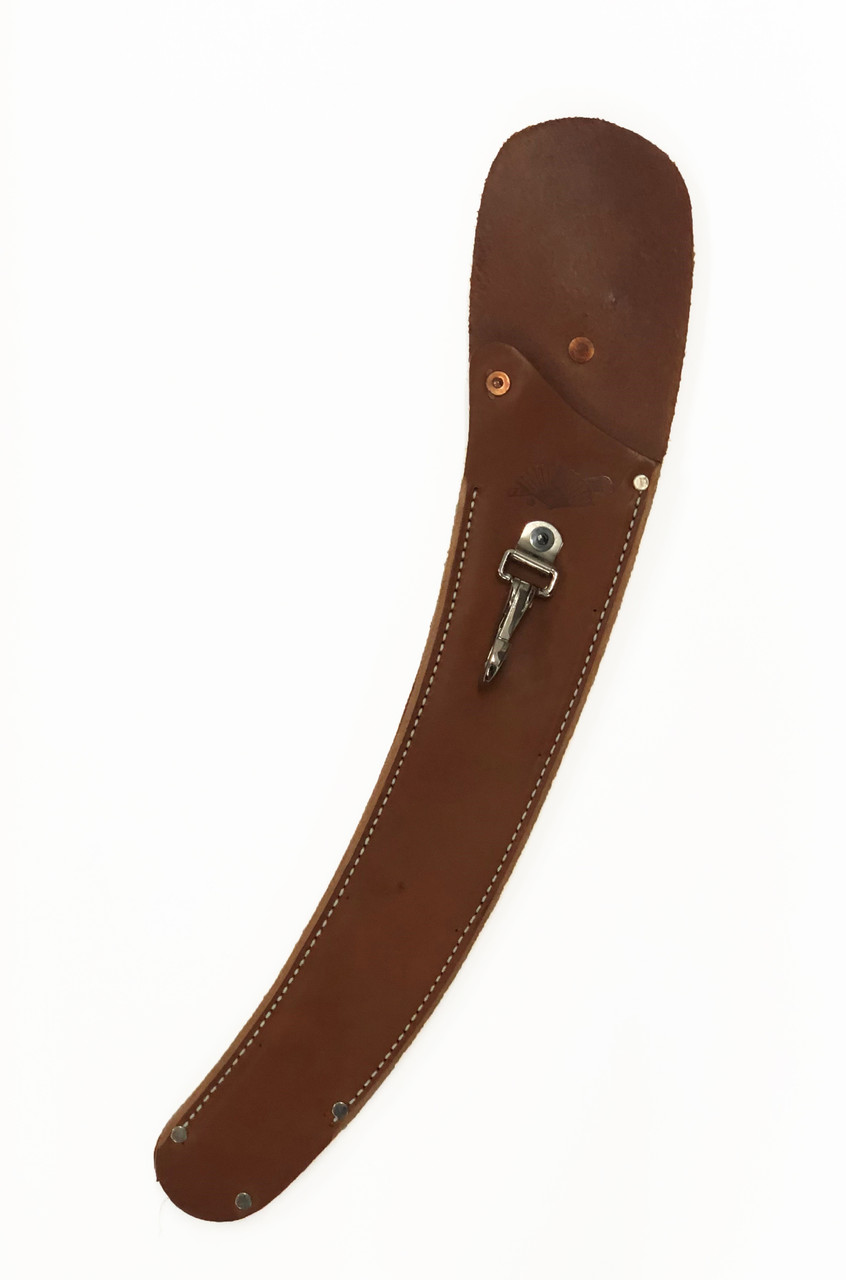 Weaver Leather Saw Scabbard | Top Grain Steer Hide Harness Leather, Fits Pruners & Saws