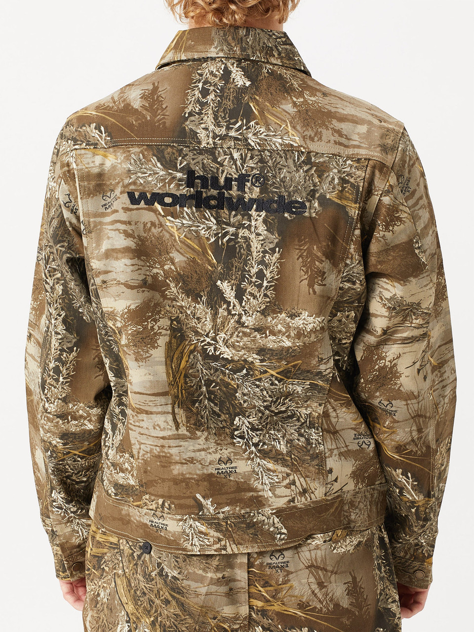 HUF x Realtree Lincoln Trucker Jacket