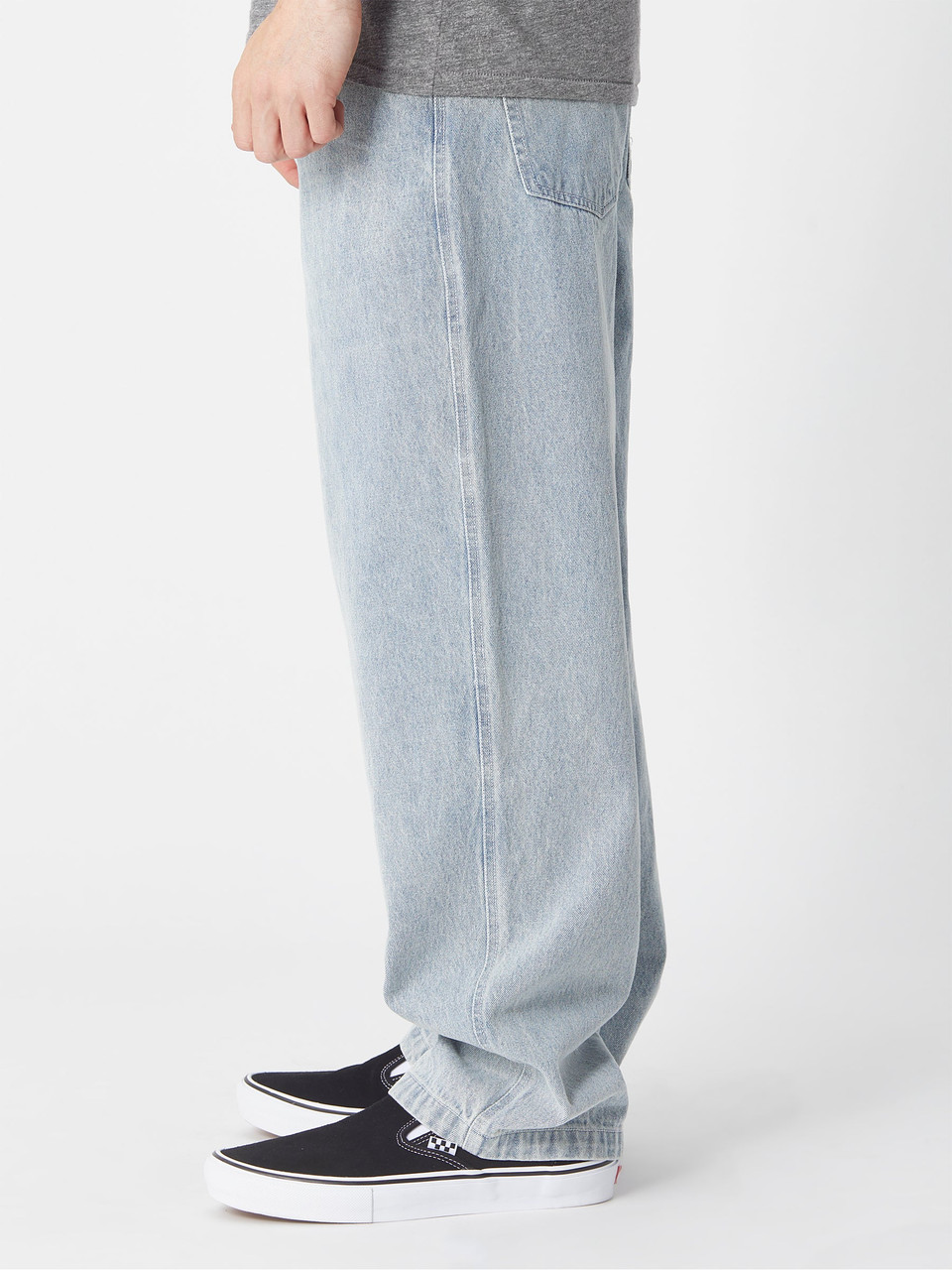 fader denim light blue pants –