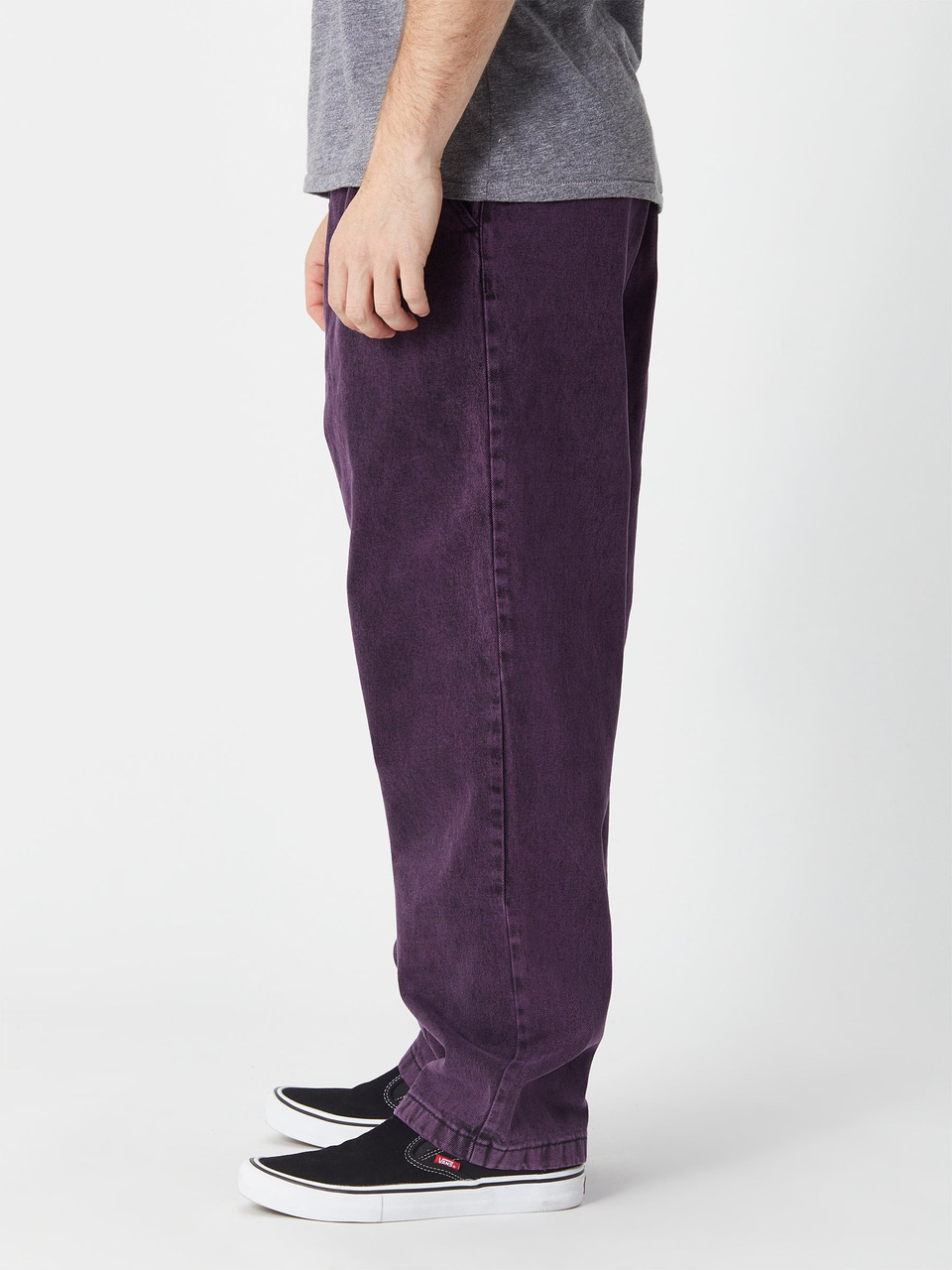 POLAR SKATE CO GRUND CHINOS PURPLE BLACK | nate-hospital.com