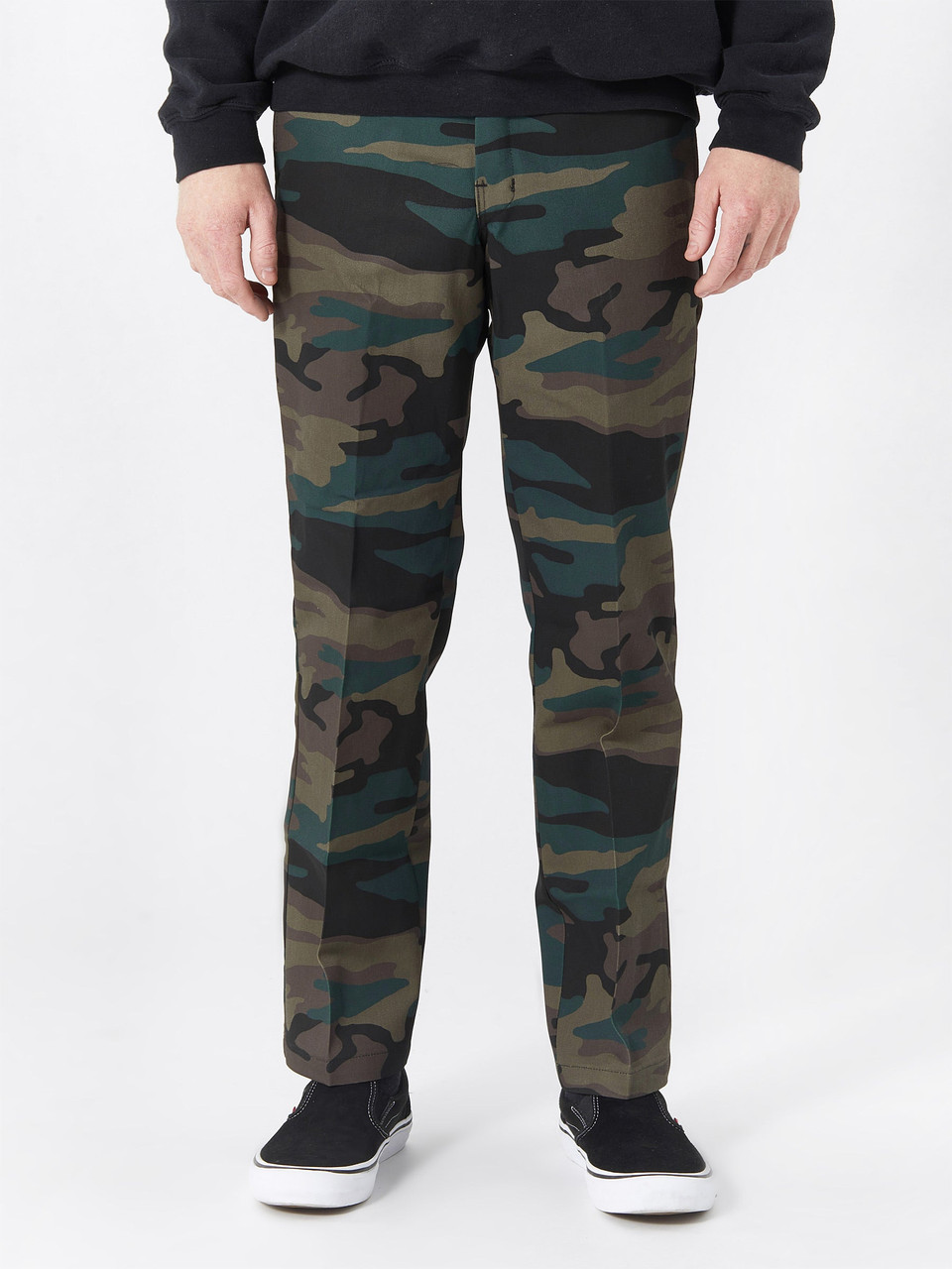 Dickies Valley Grande Double Knee Pants - Olive Green | Flatspot