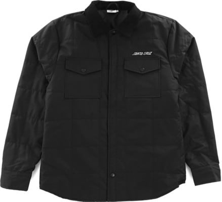 Strip Logo Over Shirt Jacket