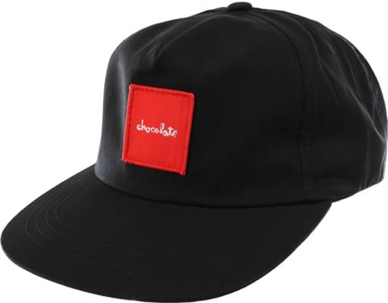 Red Square Snapback Hat