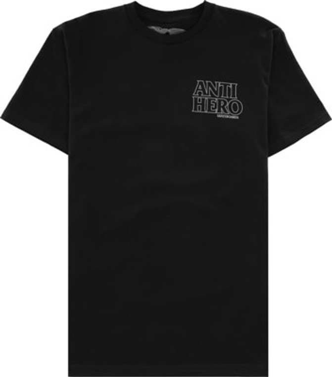 Lil Black Hero Outline T-Shirt