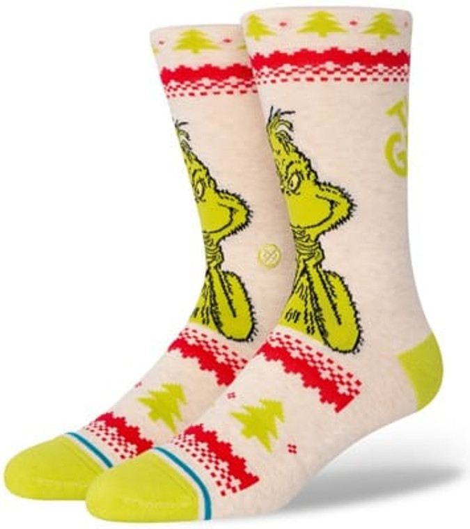 Grinch Sweater Sock