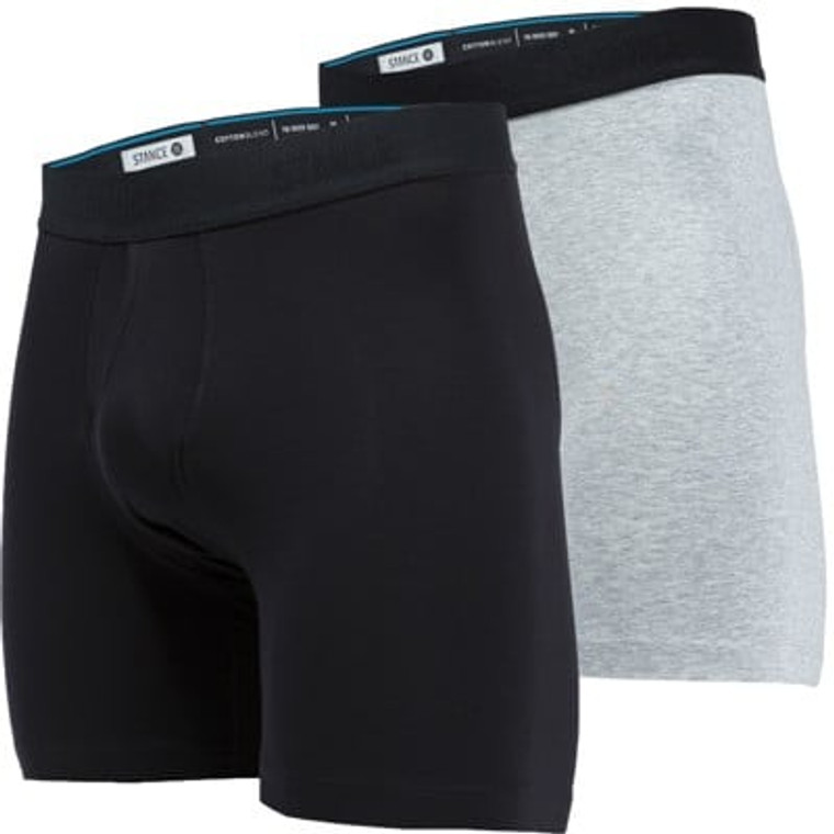 Standard Combed Cotton Boxer Briefs (2-Pack)