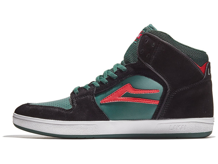 Lakai Telford Shoes  Black/Pine Suede