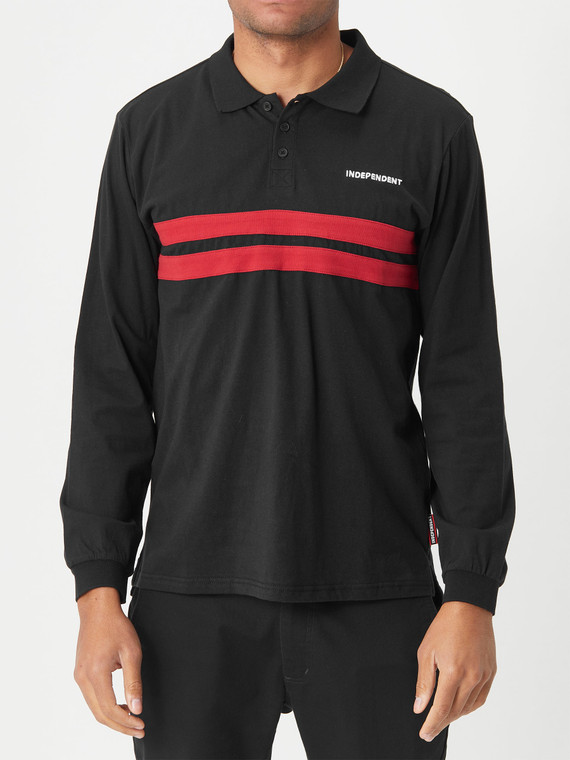 Independent ITC Streak L/S Polo Shirt