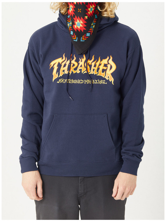 Thrasher Fire Logo Hoodie