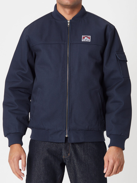 Ben Davis Bomber Jacket  Navy