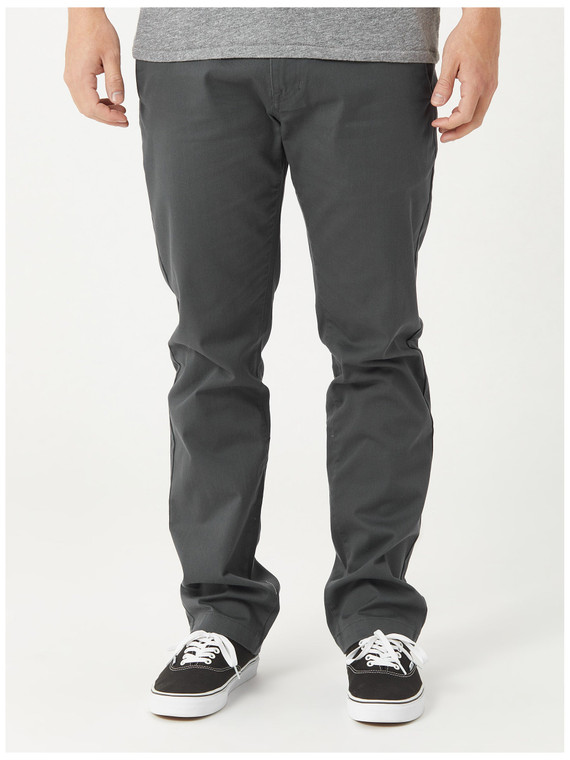 Volcom Frickin Modern Stretch Chino Pants  Charcoal