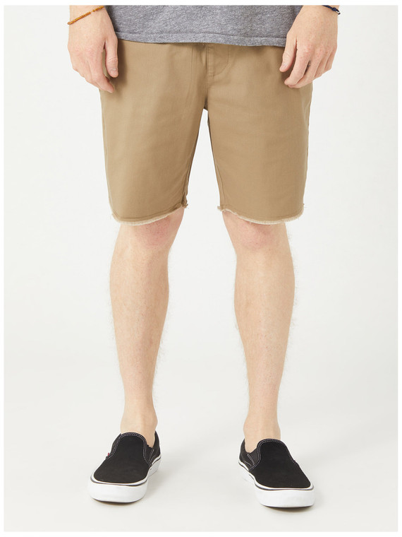 RVCA Weekend Elastic Shorts  Wood