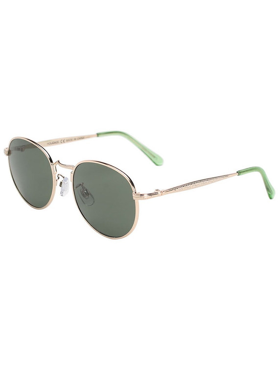 Happy Hour Riley Holidaze Sunglasses   Gold/G-15 Lens