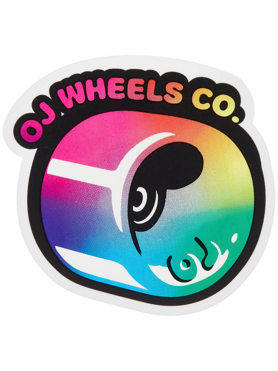 OJ Wheels Hot Juice Fade 3.25" x 3.37" Sticker