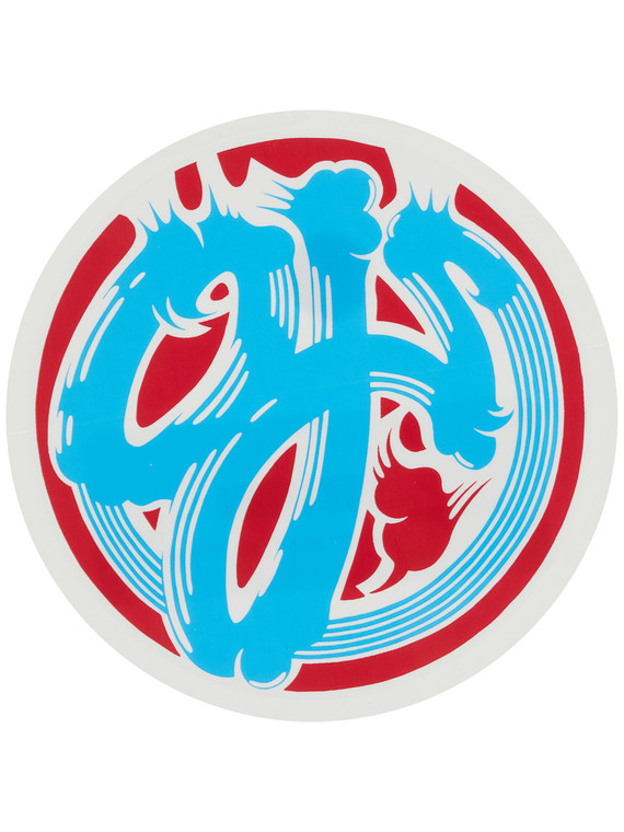 OJs Brush Logo 3.5" x 3.5" Sticker