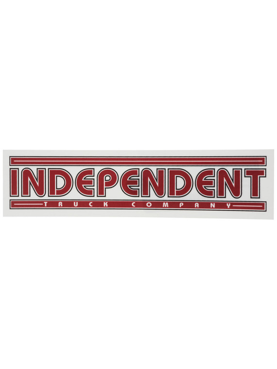 Independent T/C Bauhaus Sticker