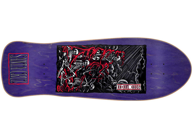 Santa Cruz Reissue Obrien Purgatory 9.85" Skateboard Deck