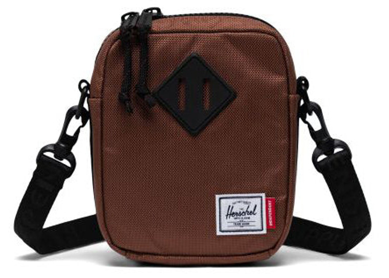 Herschel X Independent Crossbody Bag Saddle Brown Black