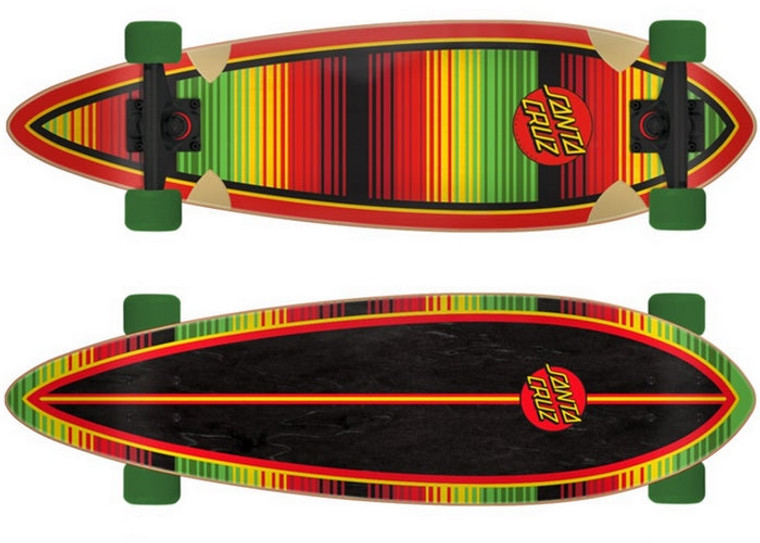 Santa Cruz Serape Dot Complete Longboard