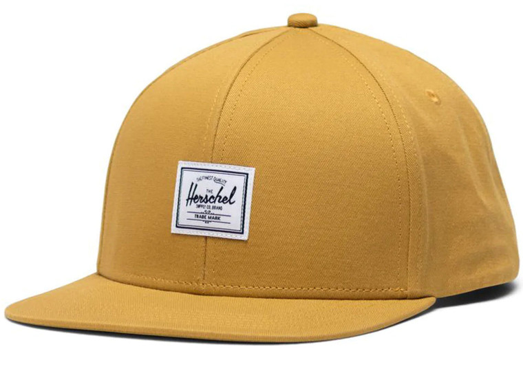 Herschel Whaler Classic Snapback Cap Harvest Gold
