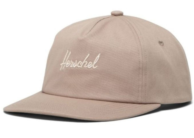 Herschel Scout Embroidery 5 Panel Cap Cobblestone