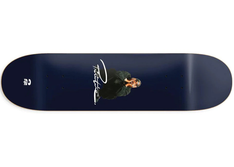 Primitive Tupac Shakur Skateboard Deck 8.0" Navy