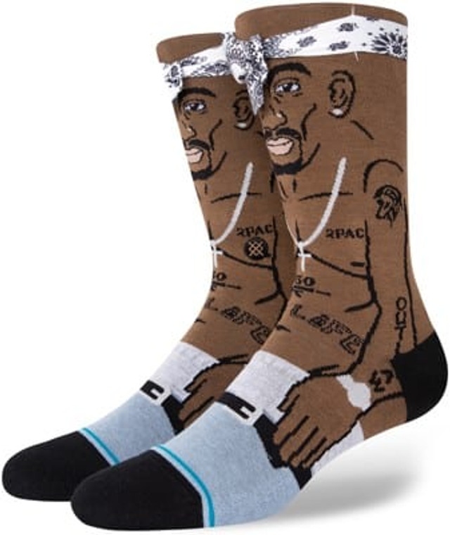 Tupac Resurrected Infiknit Sock