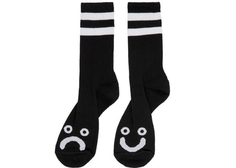 Polar Happy Sad Socks Black