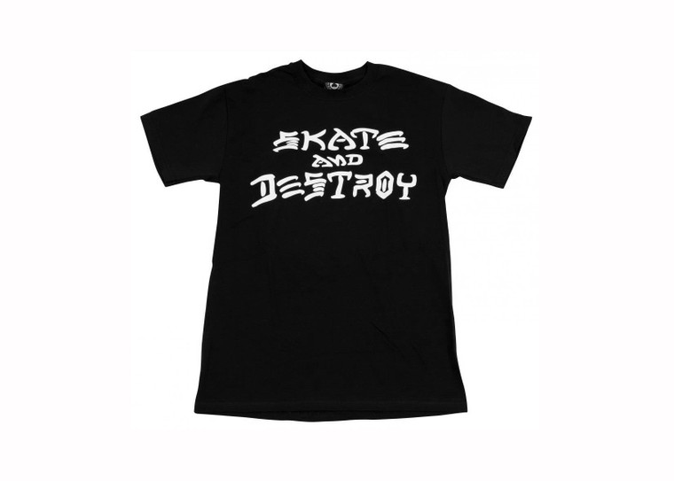 Thrasher Skate and Destroy T-Shirt Black