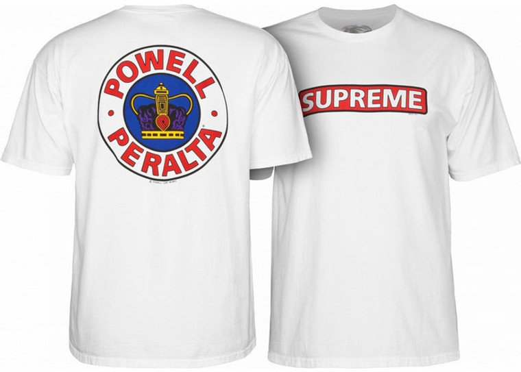 Powell Peralta Supreme T-Shirt White