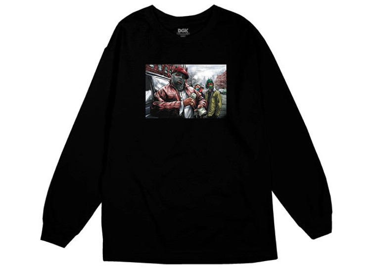 DGK In The Bricks Long Sleeve Tee Black