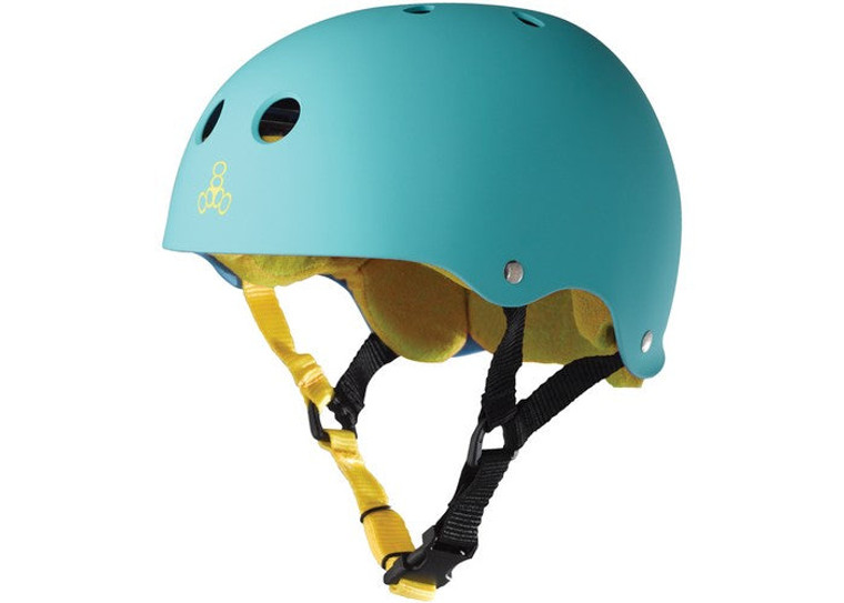 Triple 8 Sweatsaver Helmet Teal Rubber