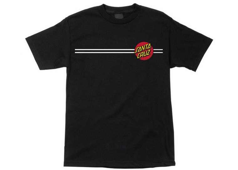 Santa Cruz Youth T-Shirt Classic Dot Black