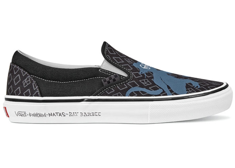 Vans Skate Slip-On Krooked by Natas Shoes Black