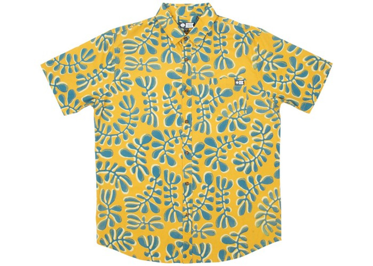 Salty Crew Layday Boys' Short Sleeve Shirt Gold