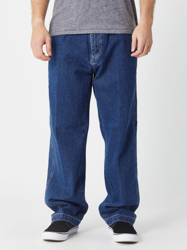 Obey Organic Hardwork Carpenter Denim Light Indigo