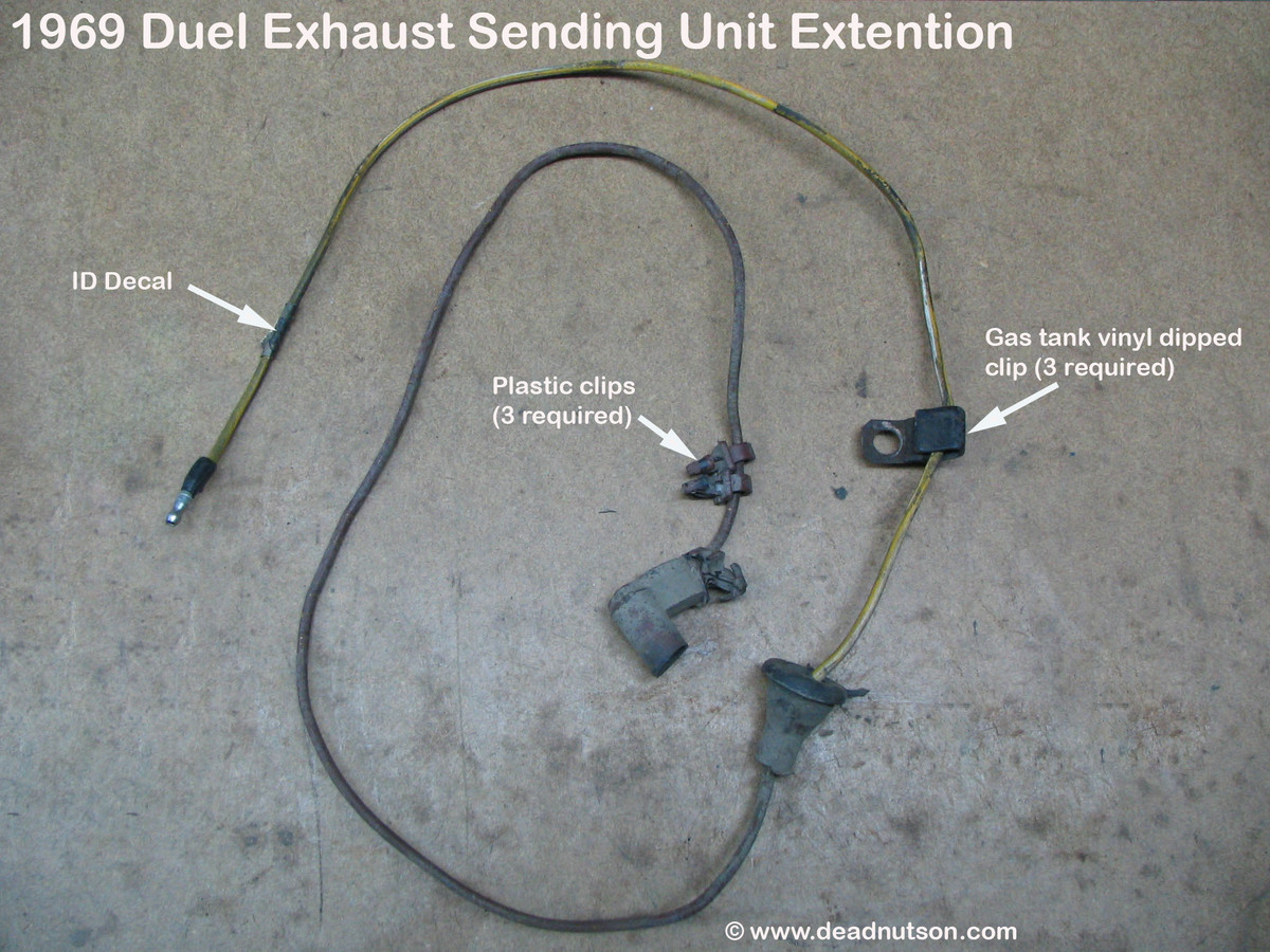 Sending Unit Wire Harness Clips | Gas Tank - Dead Nuts On