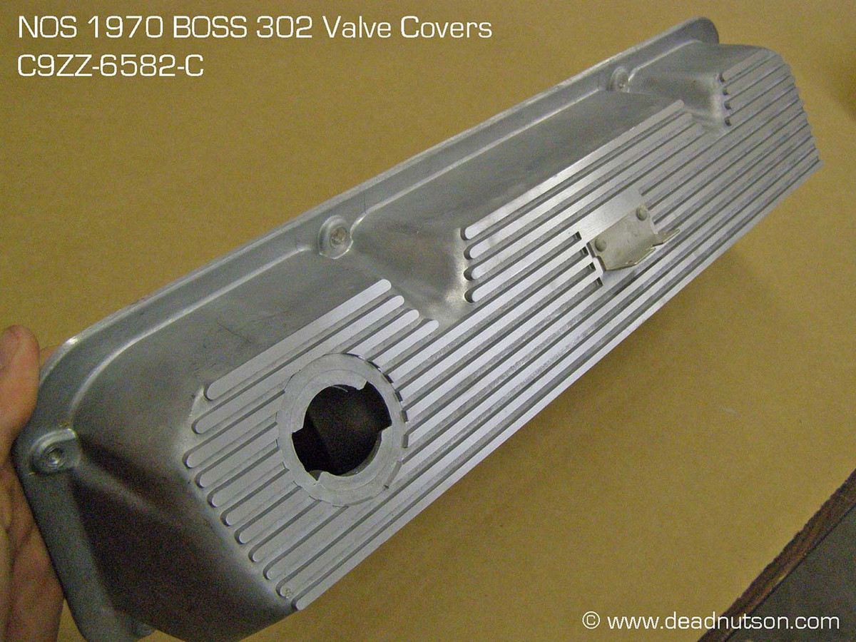 1970 BOSS 302 Aluminum Valve Cover Bolts Dead Nuts On