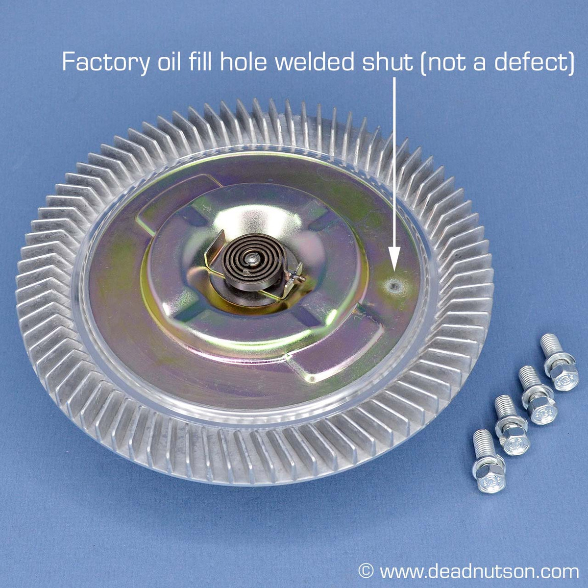 1968 Shelby GT500 GT500KR +AC Fan Clutch C8ZX-A - Dead Nuts On