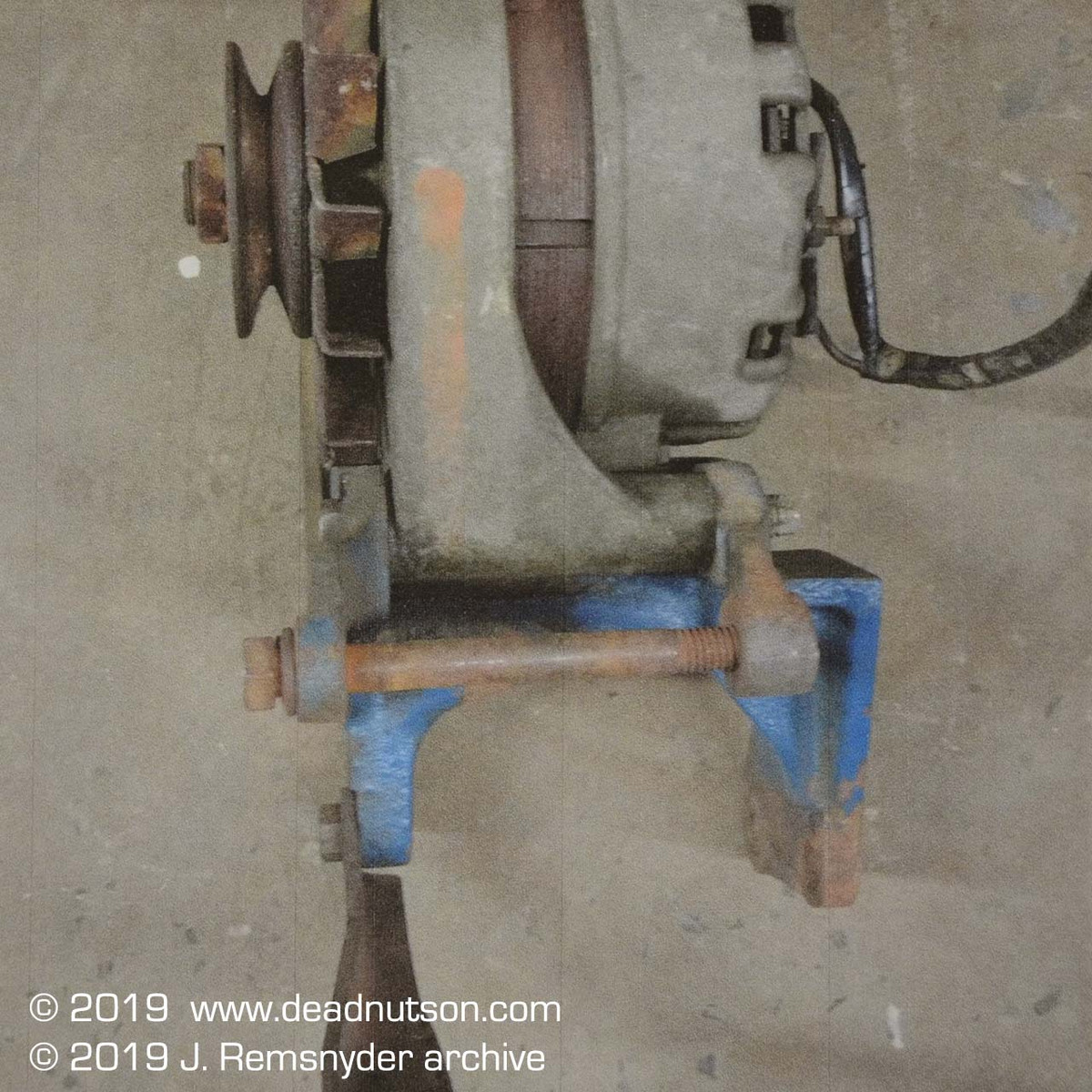 1969 Boss 302 Alternator Smog Pump Mounting Bracket