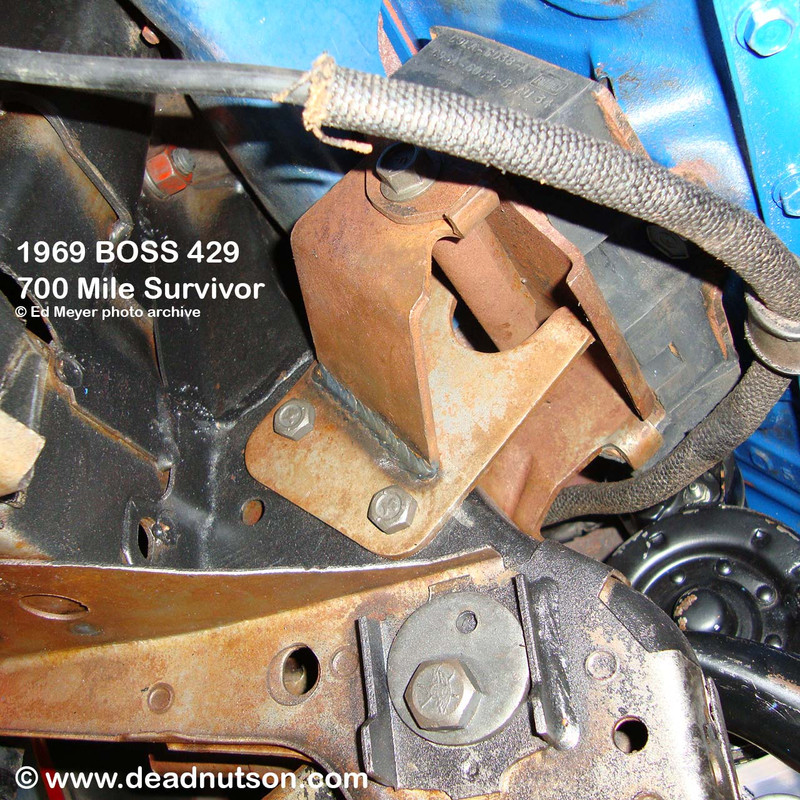 BOSS 429 Motor Mount Brackets